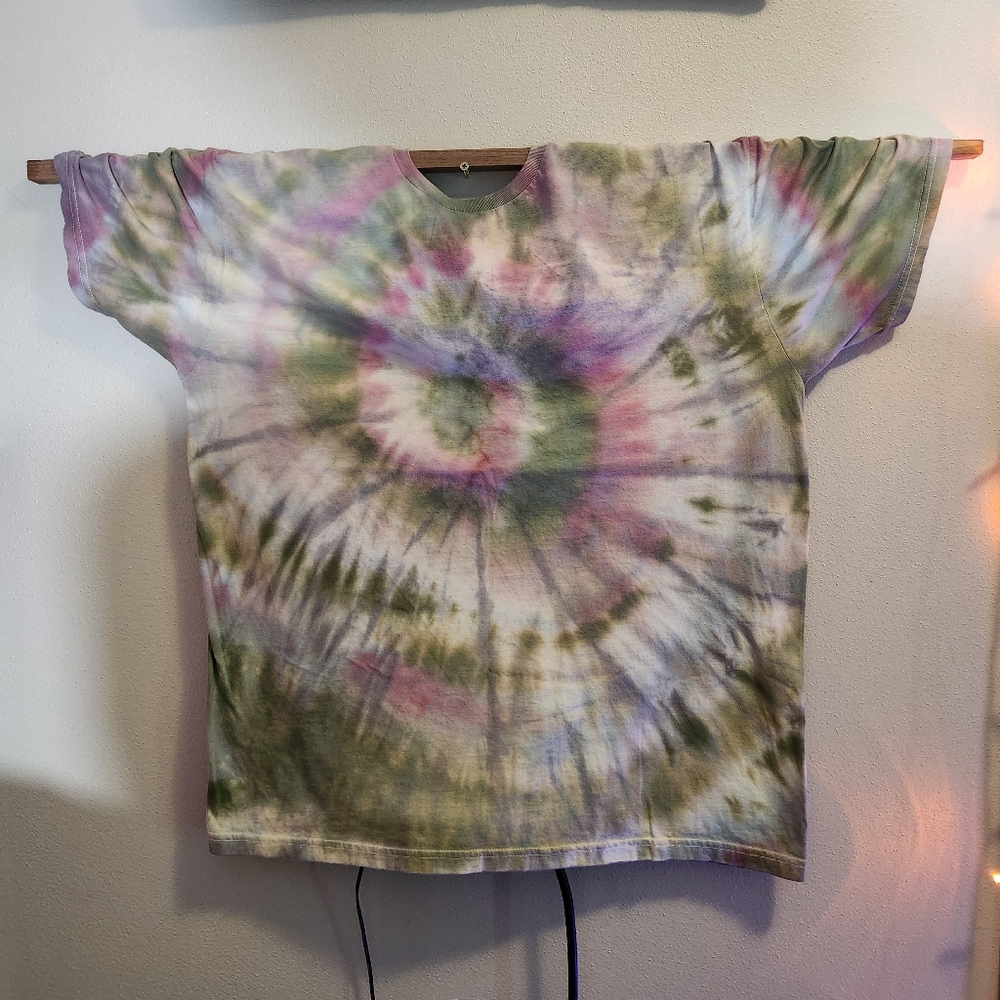 Sage & Pink Tie-Dye XL